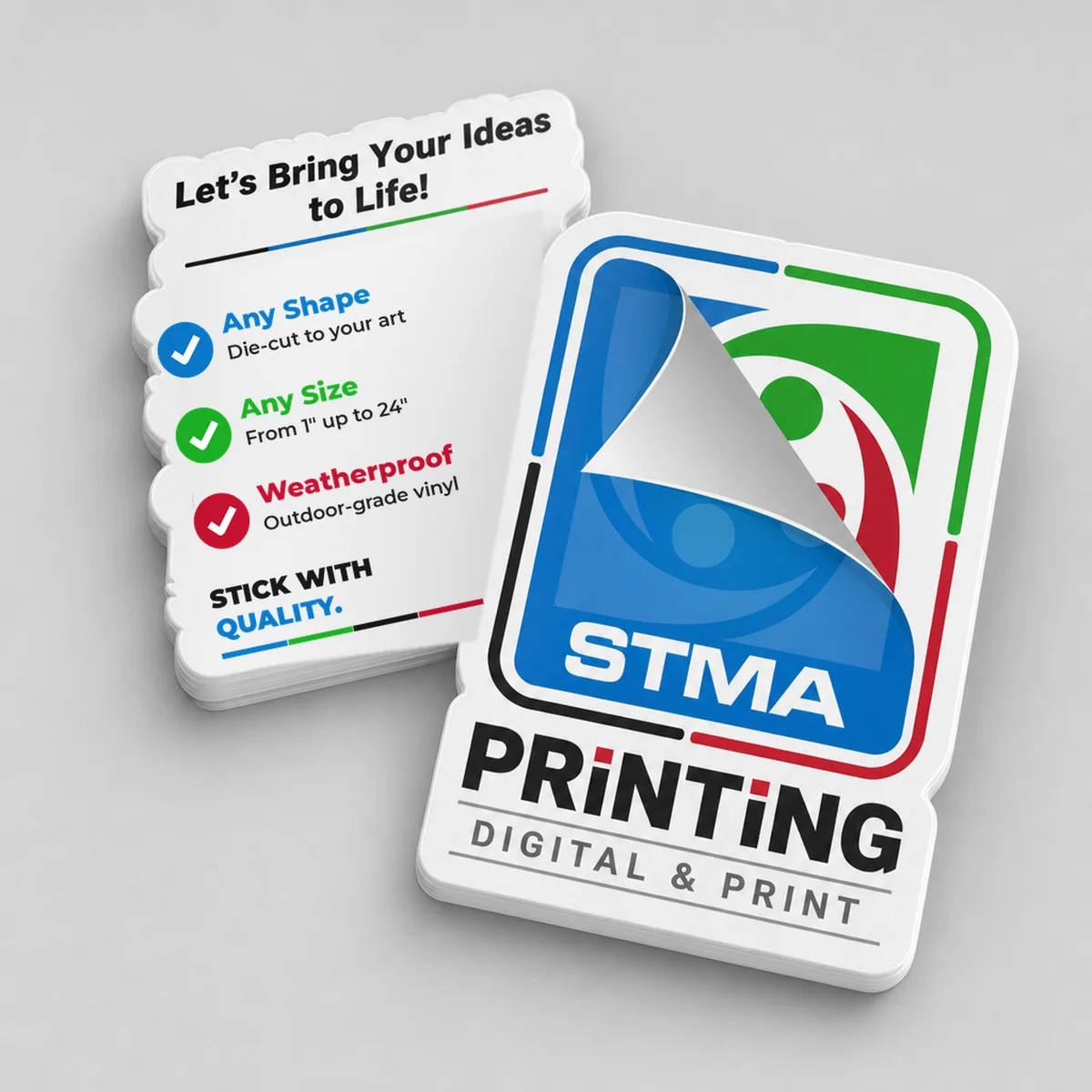 Custom Cut Stickers